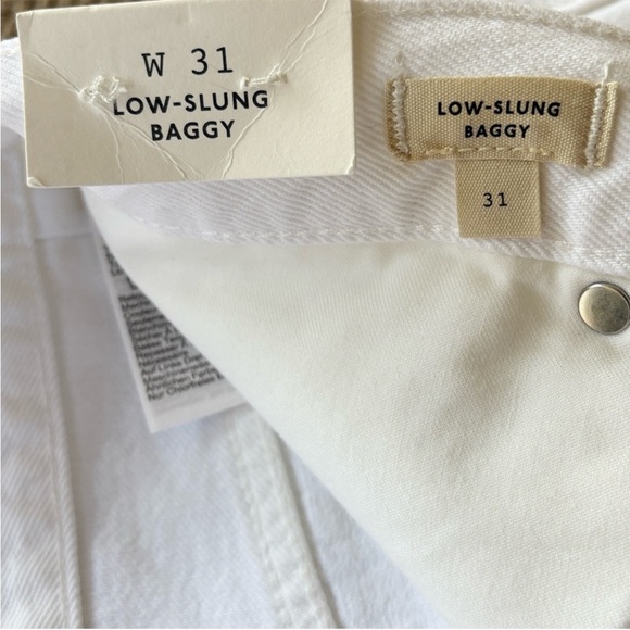 NWT Madewell Low-Slung Baggy Jeans
White Size 31 - Picture 8 of 12